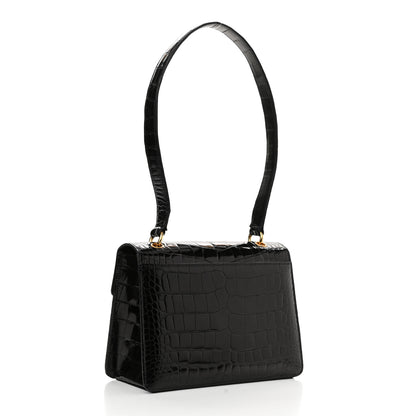 Chanel Alligator Small Single Flap Black 3 of 12