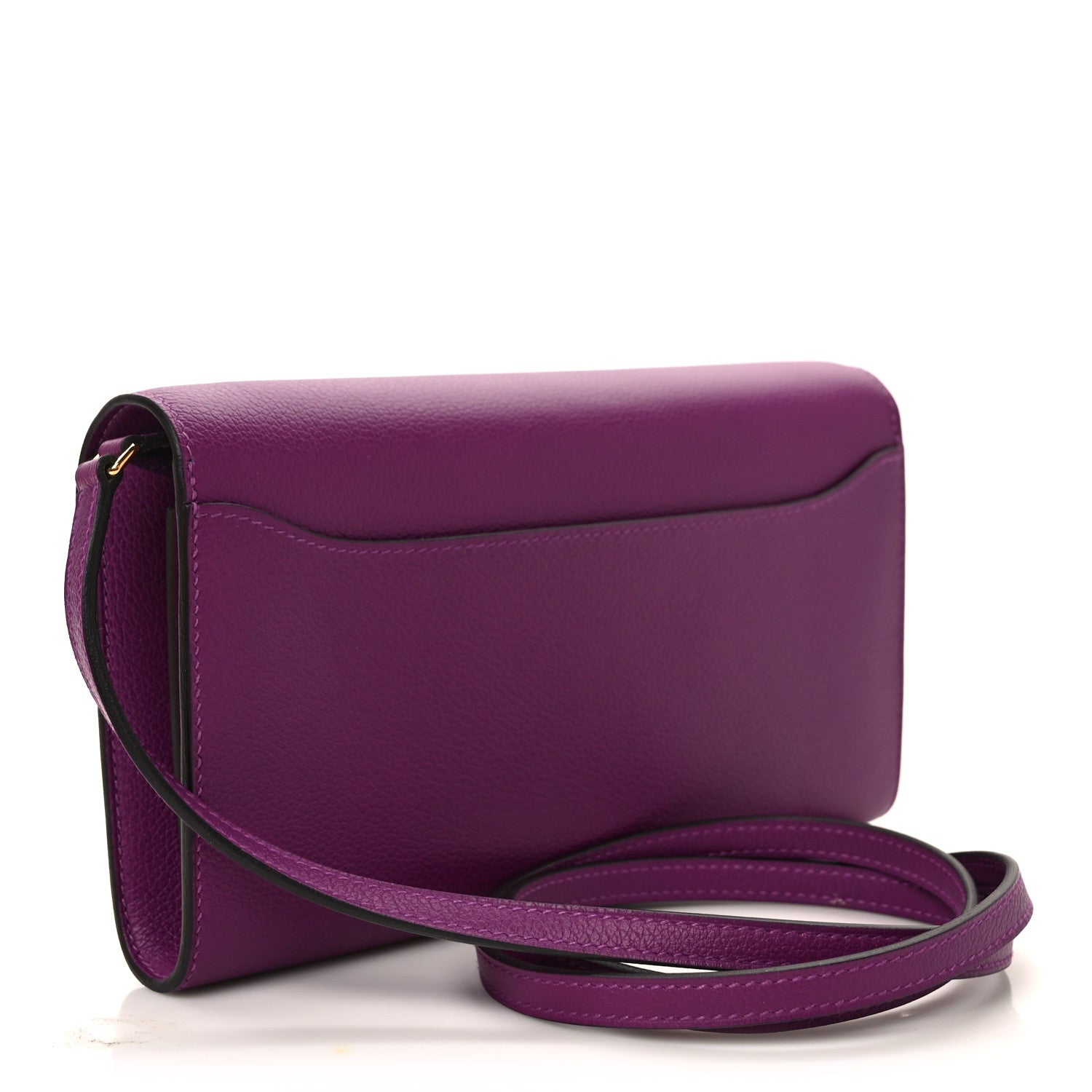 Hermes Evercolor Constance Wallet To Go Anemone 3 of 9