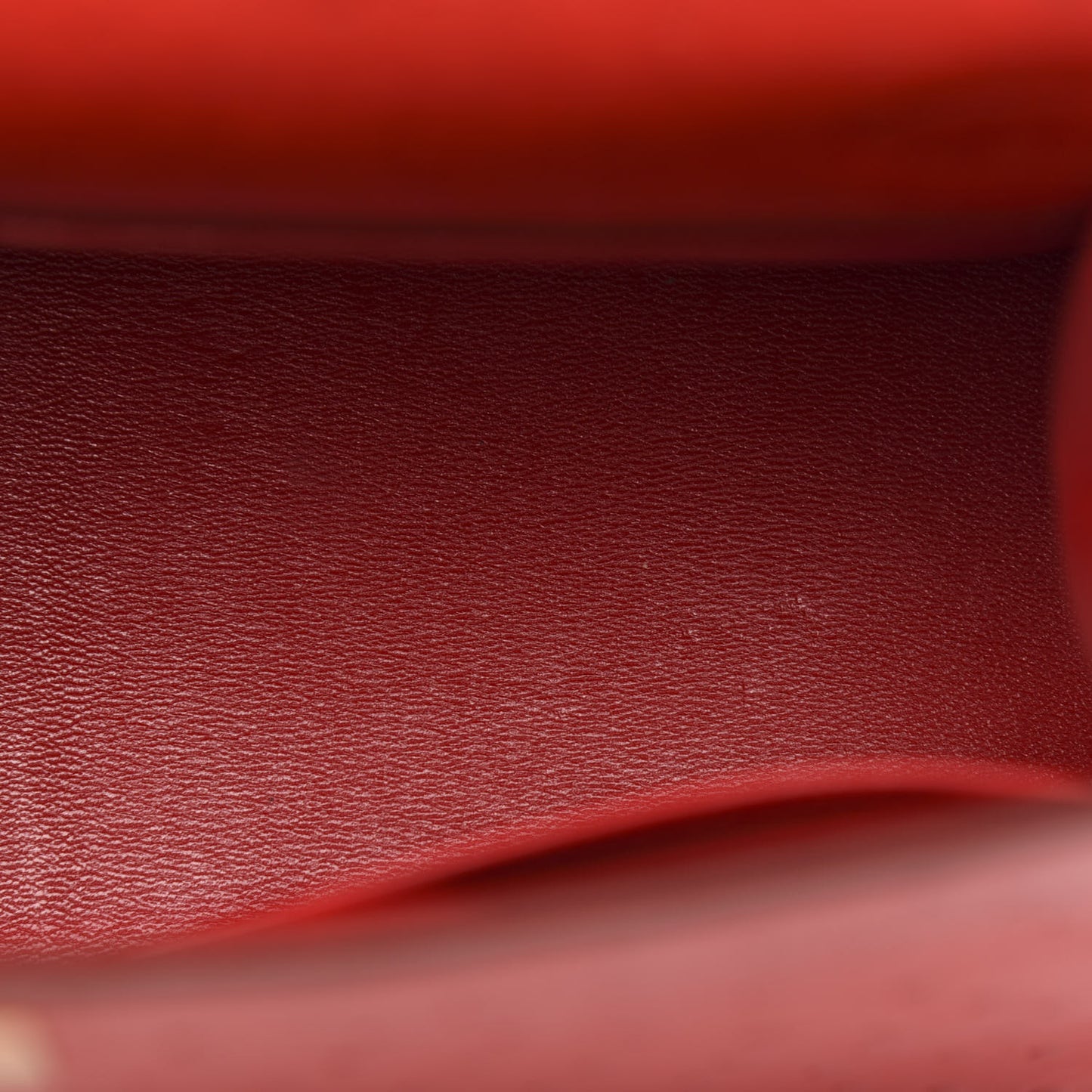 Ostrich Kelly Sellier 32 Rouge Vif
