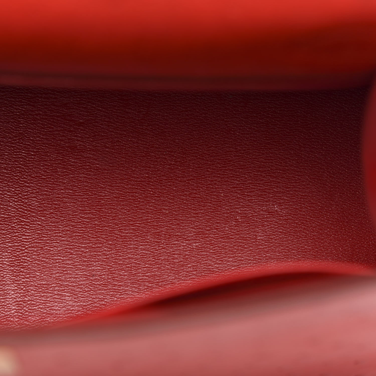 Hermes Ostrich Kelly Sellier 32 Rouge Vif 12 of 12