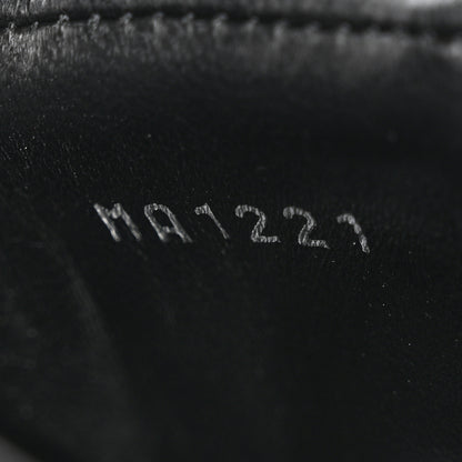 Louis Vuitton Calfskin Embossed Monogram Sunset Flat Comfort Mule 36 Black 8 of 10