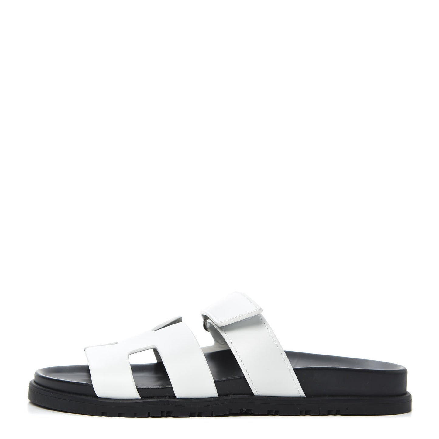 Calfskin Womens Chypre Sandals 40 White