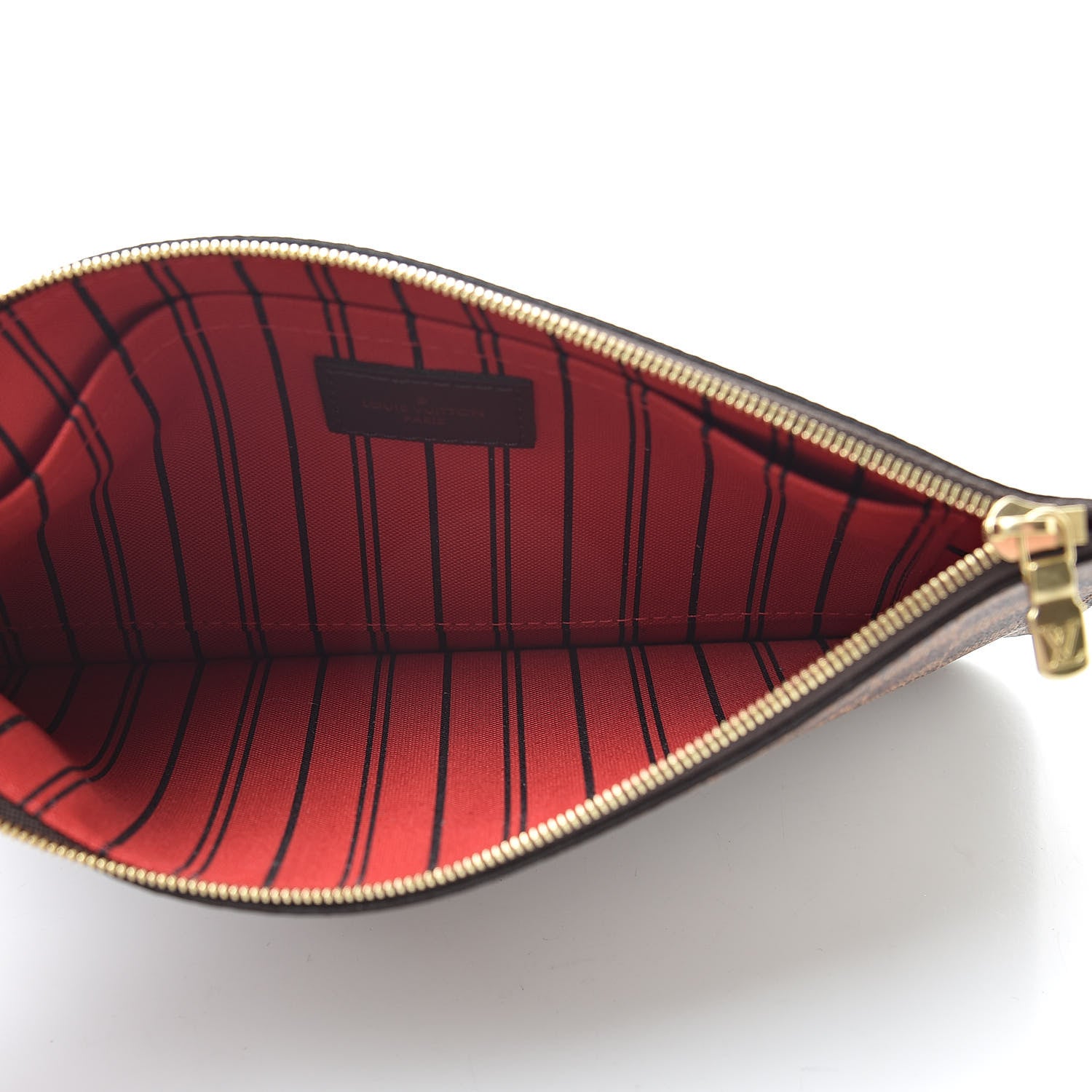 Louis Vuitton Damier Ebene Neverfull MM GM Pochette 5 of 8