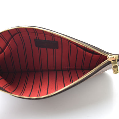 Louis Vuitton Damier Ebene Neverfull MM GM Pochette 5 of 8