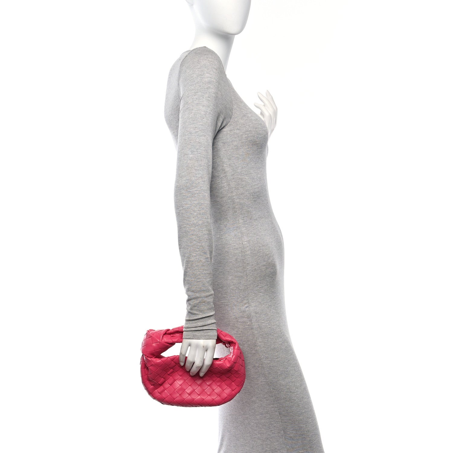 Bottega Veneta Nappa Intrecciato Mini Jodie Cranberry 2 of 11
