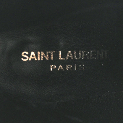 Saint Laurent Jane 90 Knee High Boots 38.5 Mocaccino 7 of 15