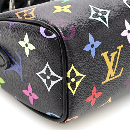 Louis Vuitton LV X TM Monogram Multicolor Nano Speedy Black 8 of 9