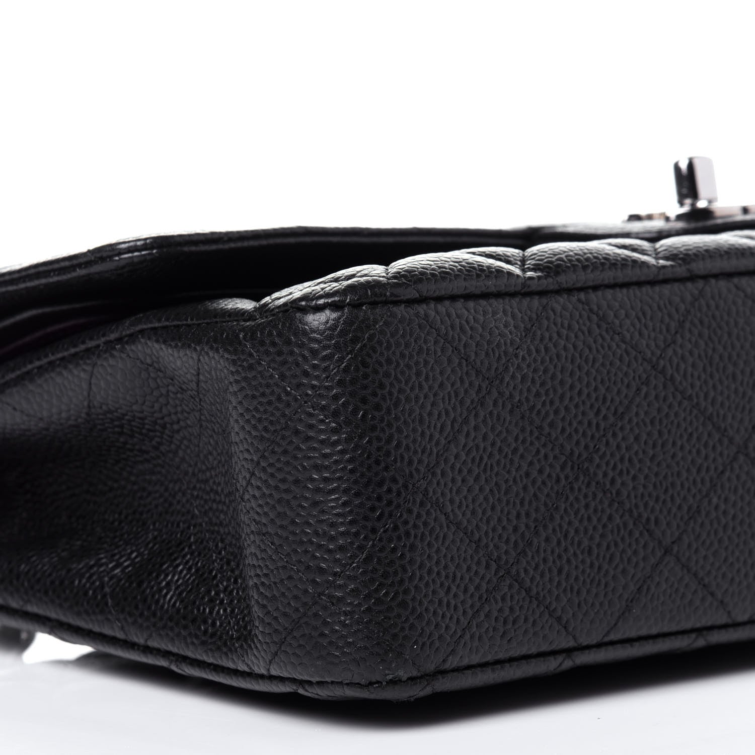 Chanel Caviar Quilted Medium Double Flap Black 8 of 12