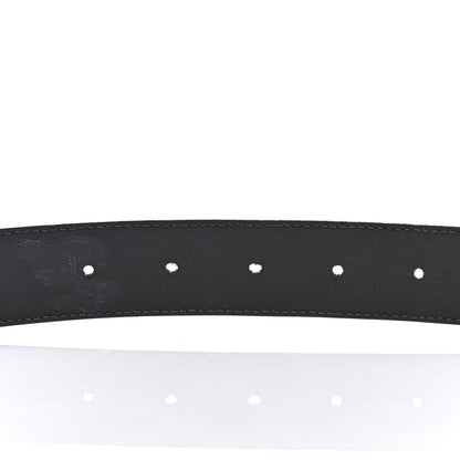 Gucci Calfskin Double G 30mm Belt 80 32 Black 4 of 6