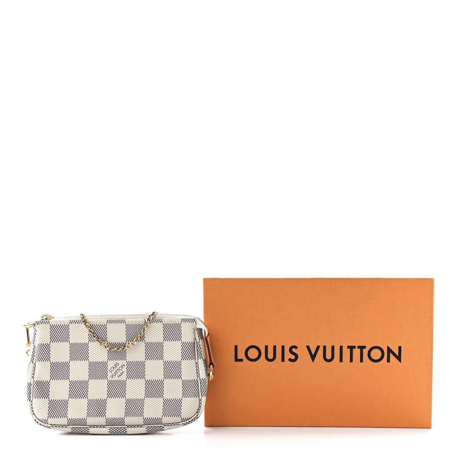 Louis Vuitton Damier Azur Mini Pochette Accessories 12 of 12