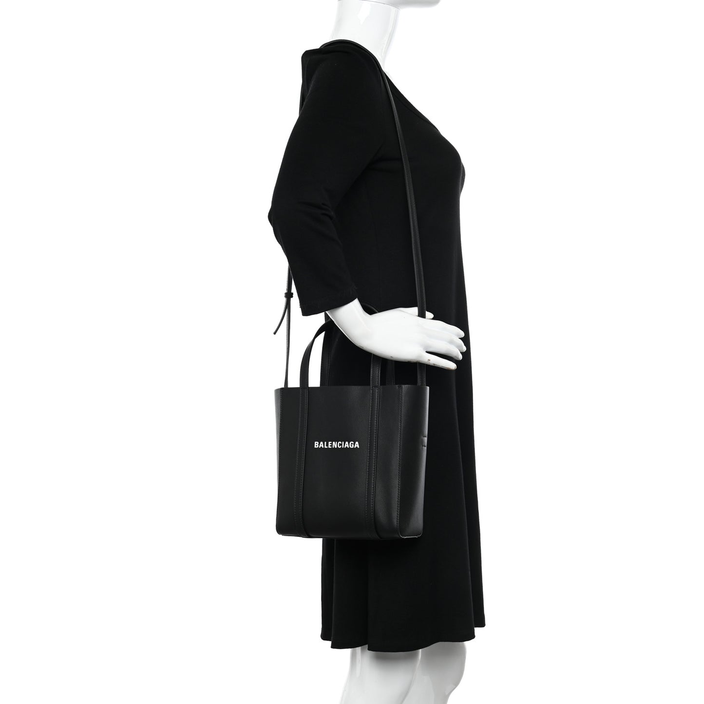 Calfskin XXS Everyday Tote Black
