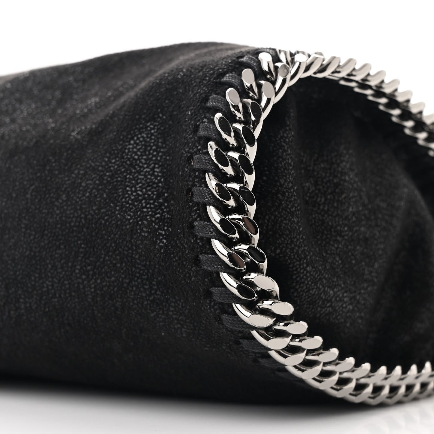 Shaggy Deer Mini Falabella Tote Black