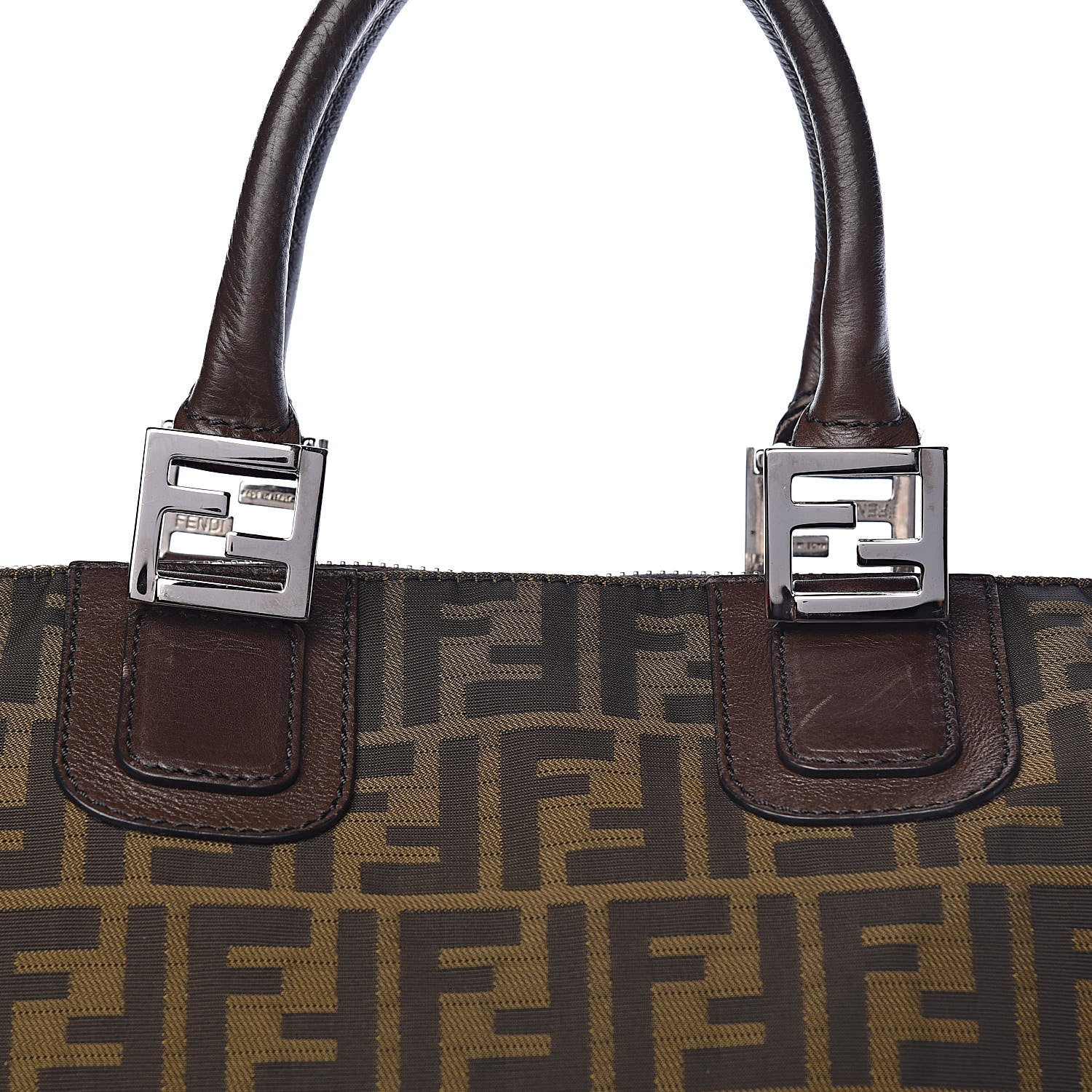 Fendi Zucca Tote Tobacco 10 of 10