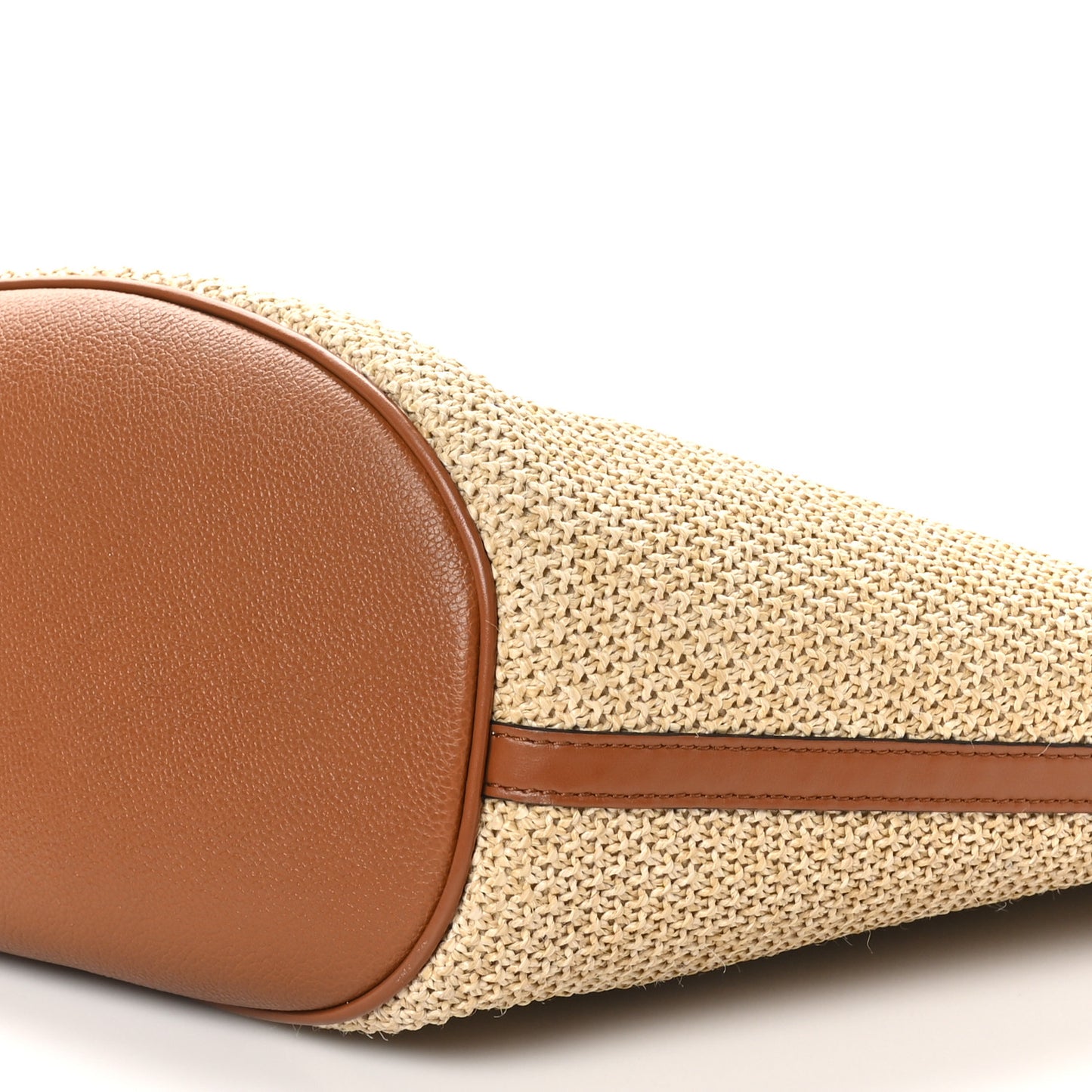 Raffia Saint Jacques Tote Caramel