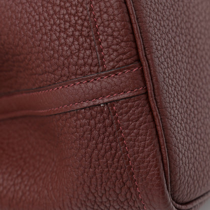 Hermes Vache Country Garden Party 30 TPM Rouge H 12 of 14