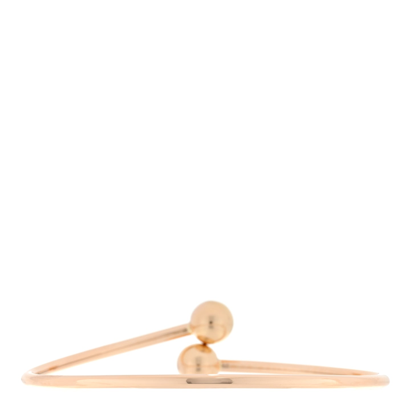 18K Rose Gold 8mm HardWear Ball Bypass Bracelet