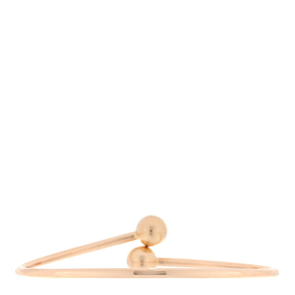 Tiffany 18K Rose Gold 8mm HardWear Ball Bypass Bracelet 2 of 3