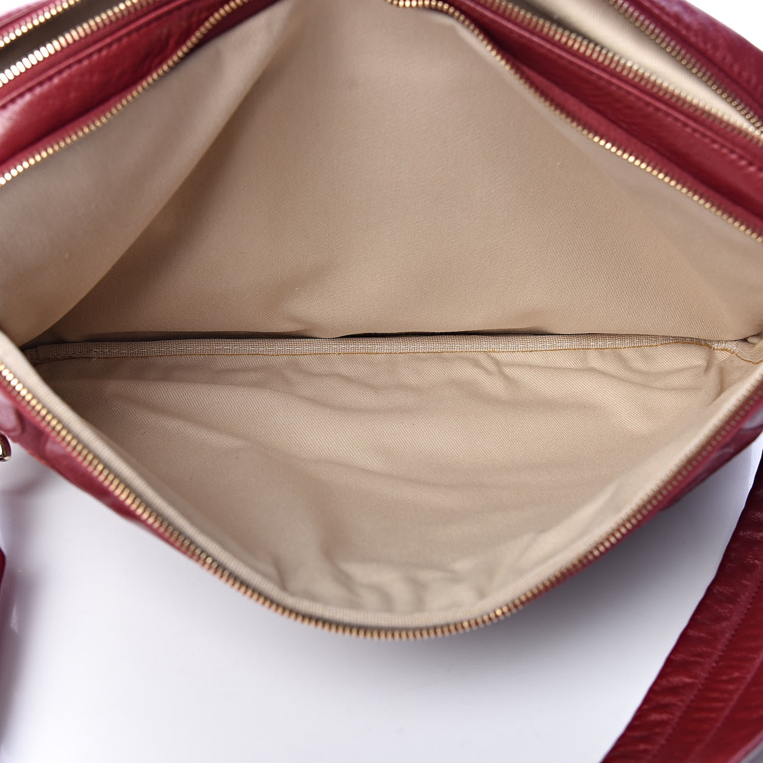 Chanel Lambskin Jersey Scales Camera Case Bordeaux 6 of 13