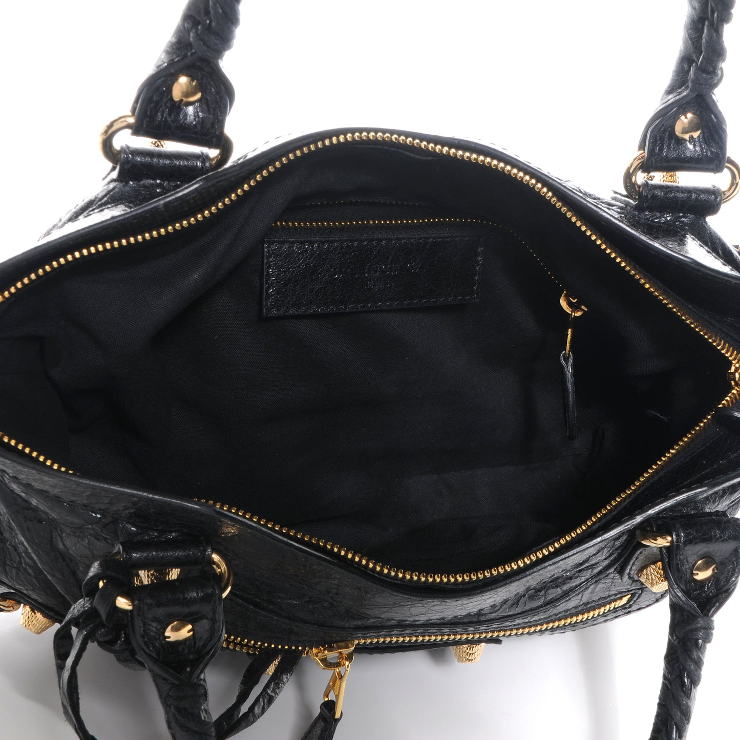 Agneau Giant 12 Gold Hardware First Black