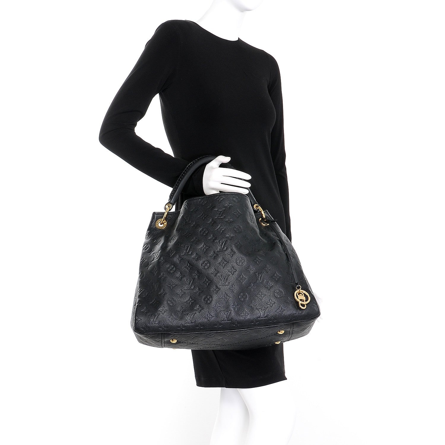 Louis Vuitton Empreinte Artsy MM Black 2 of 6