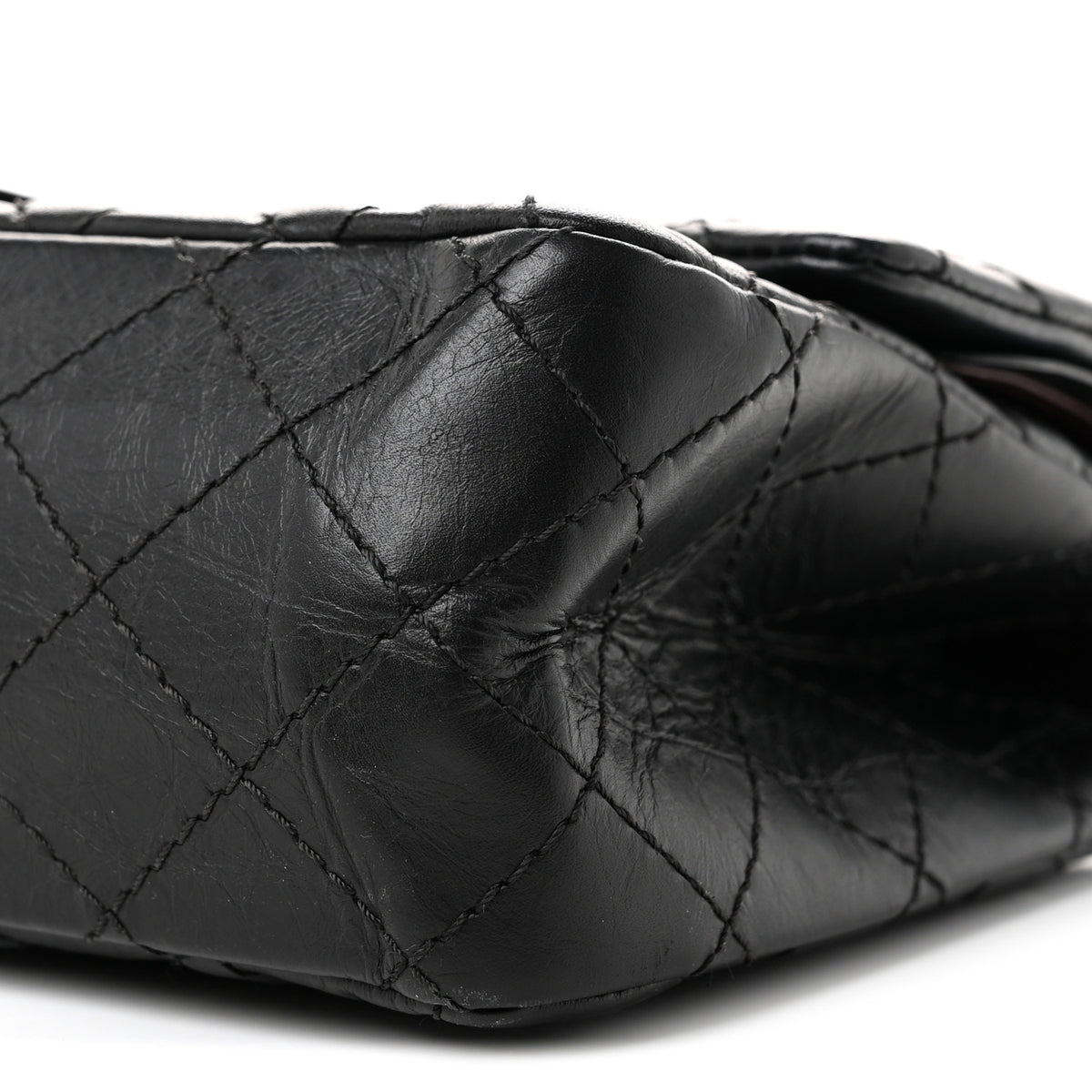 Chanel Aged Calfskin Quilted 2.55 Reissue 225 Flap Black 10 of 10