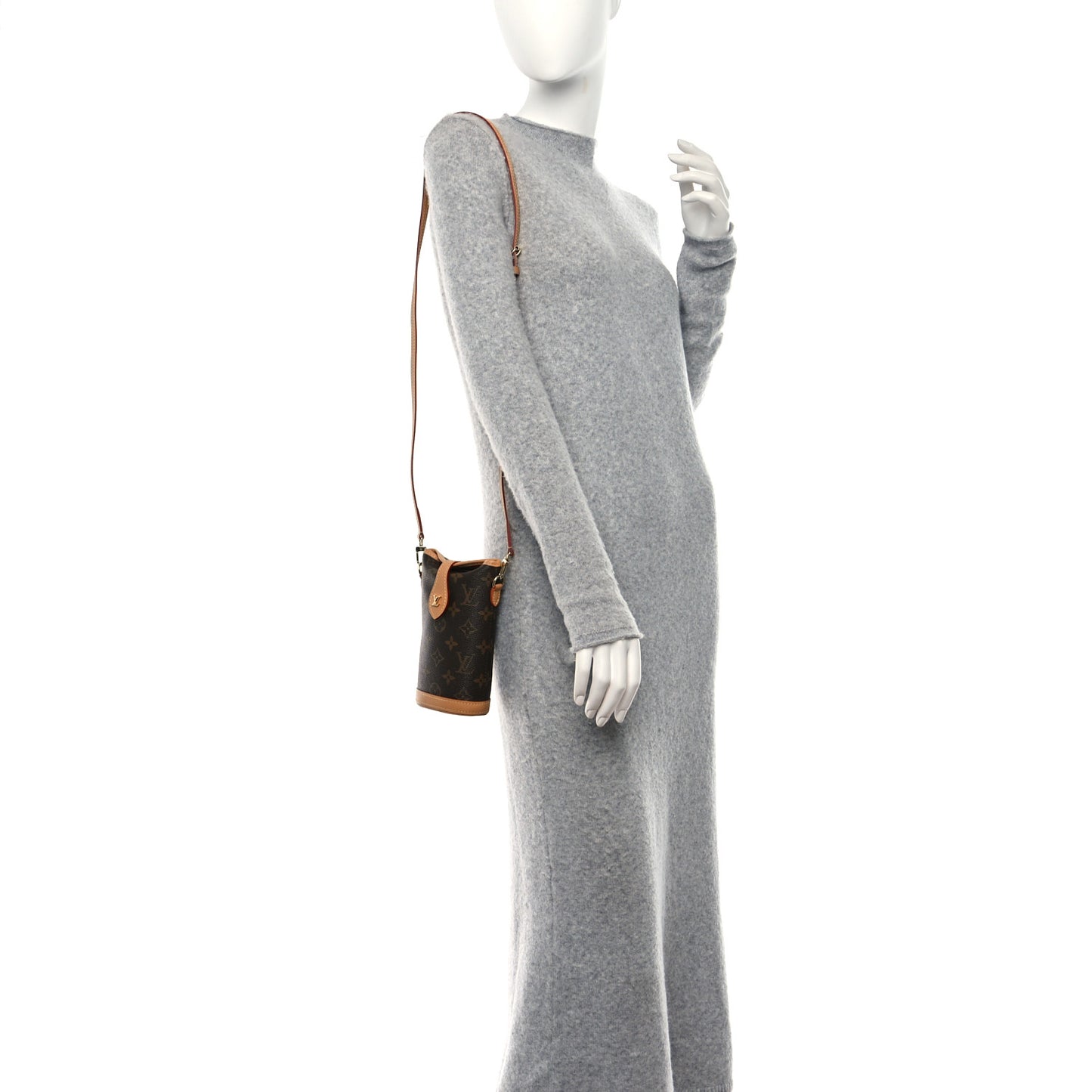 Monogram Fold Me Pouch