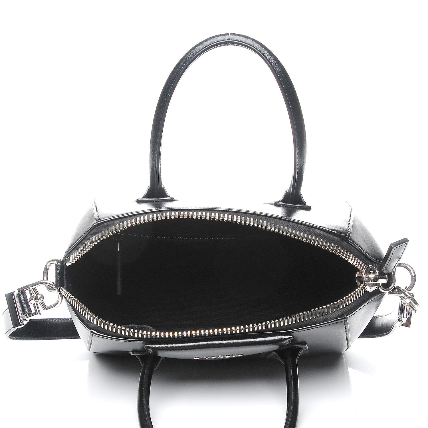 Givenchy Shiny Lord Calfskin Small Antigona Black 6 of 8