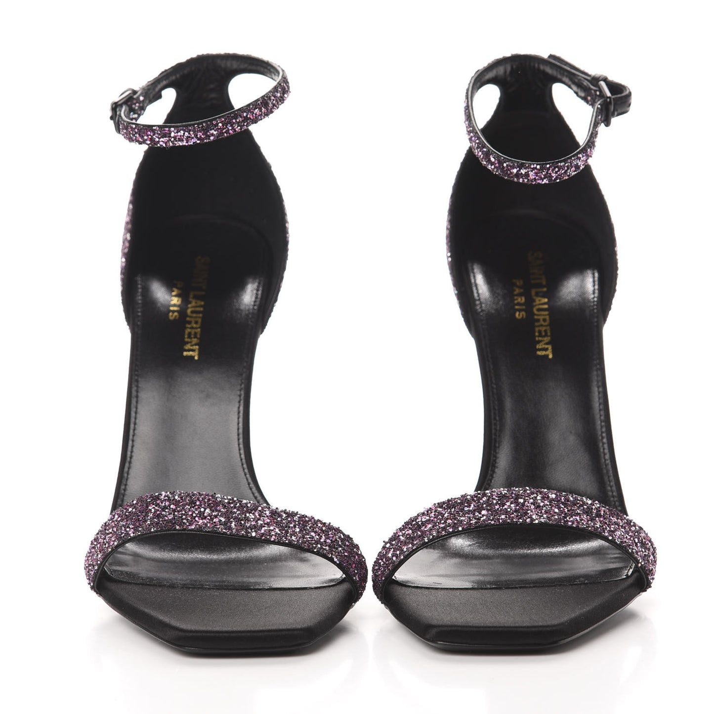 Glitter Amber 105 Ankle Strap Sandals 38.5 Pink