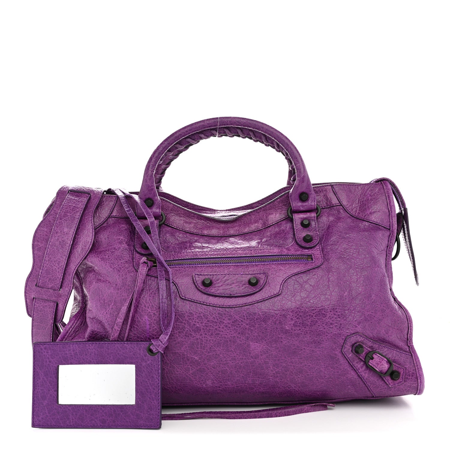 Balenciaga Agneau Classic Hardware City Ultraviolet 3 of 11