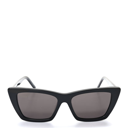 Saint Laurent Acetate Mica Cat Eye Sunglasses SL 276 Black 2 of 8