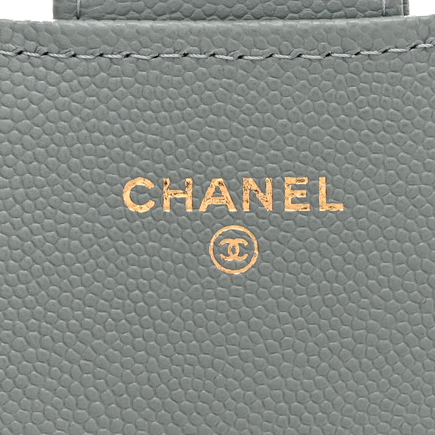 Chanel Caviar Quilted Large Gusset Flap Wallet Dark Green 6 of 9