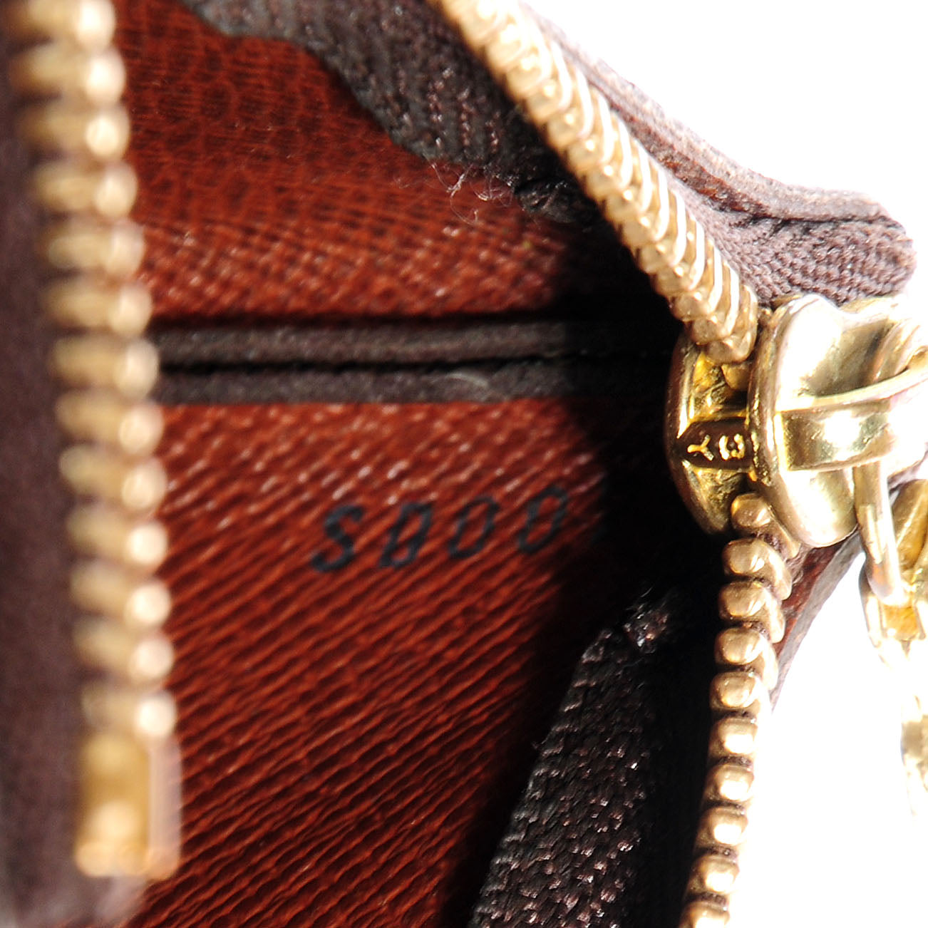 Monogram Key Pouch