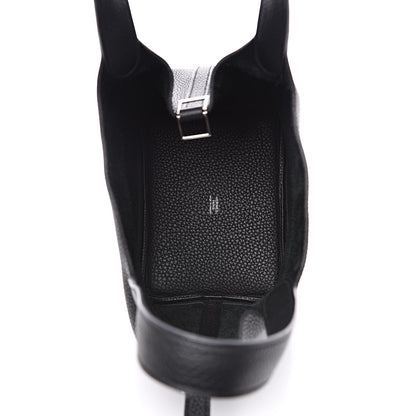 Hermes Taurillon Clemence Picotin Lock 18 PM Black 5 of 10