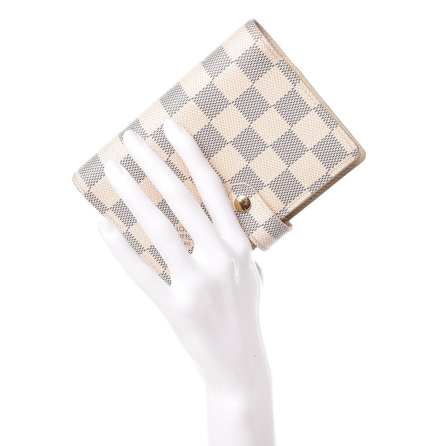 Louis Vuitton Damier Azur Small Ring Agenda Cover 2 of 10