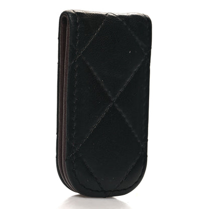 Chanel Lambskin Quilted Money Clip Black 3 of 9