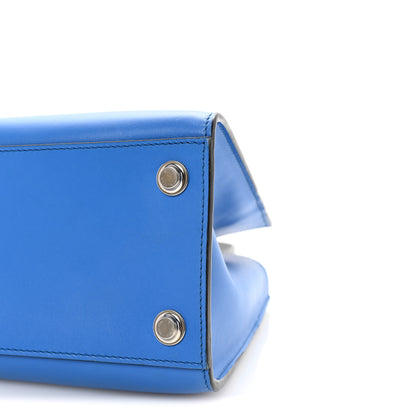 Louis Vuitton Calfskin City Steamer PM Silver Blue 9 of 9