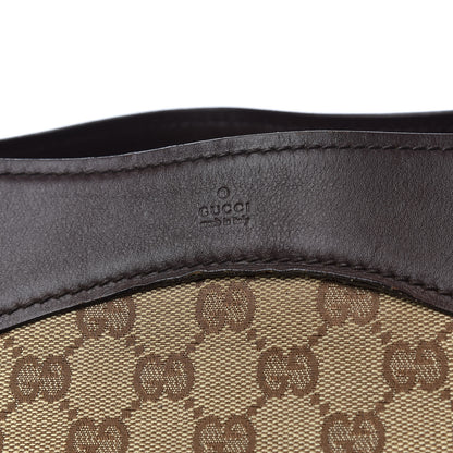 Gucci Monogram Braided Tote Dark Brown 9 of 9