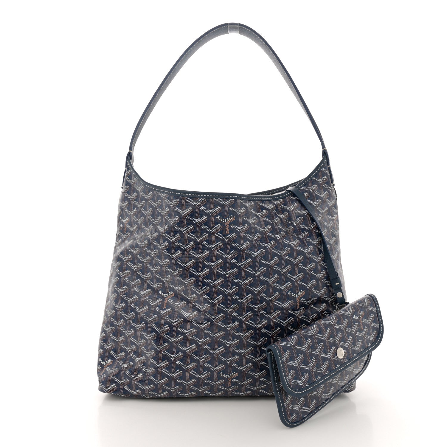 Goyard Goyardine Boheme Hobo Navy Blue 3 of 11