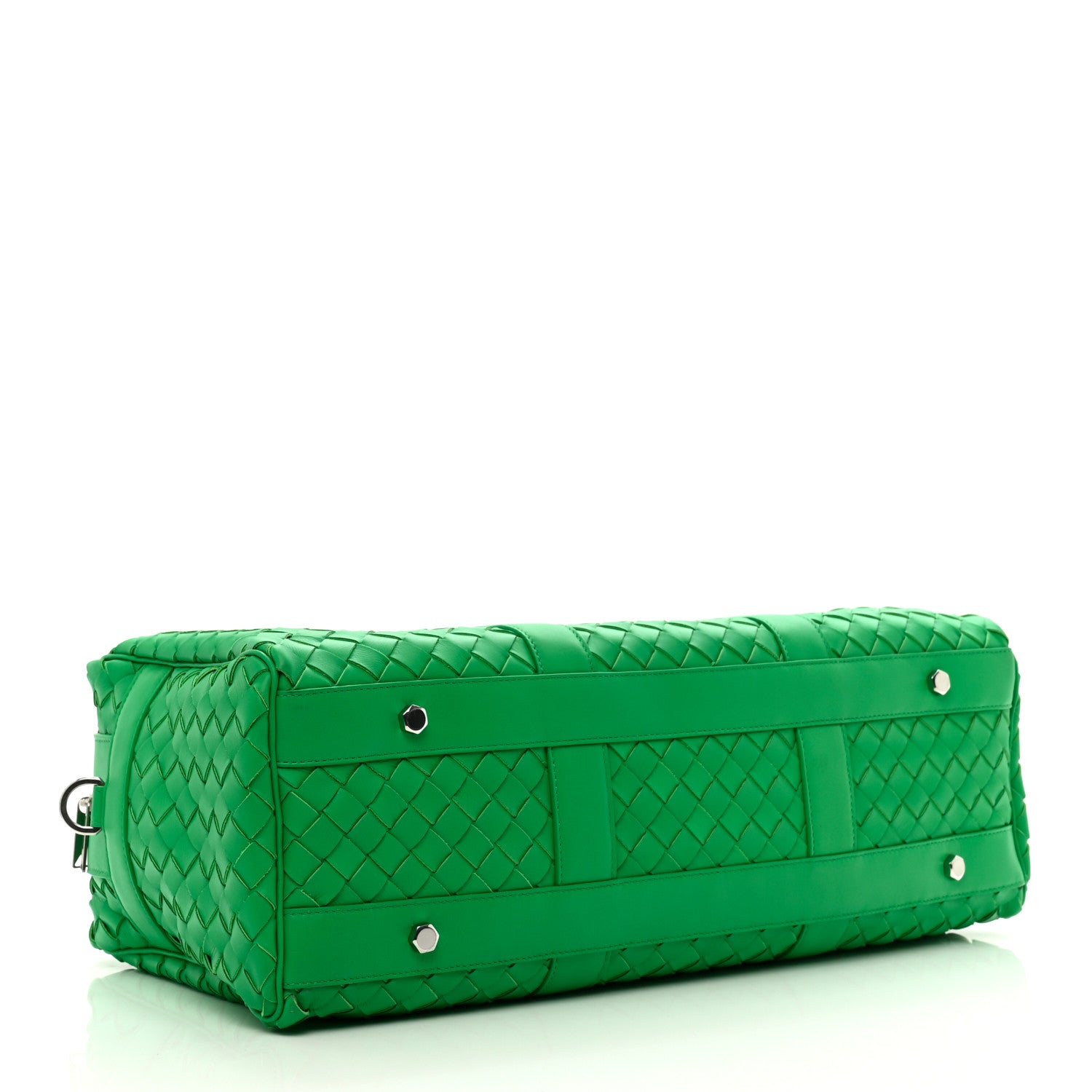 Bottega Veneta Nappa Intrecciato Large Duffle Bag Parakeet 3 of 8