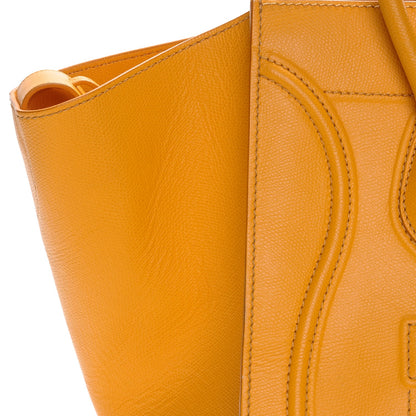 Celine Grained Calfskin Medium Phantom Luggage Yellow 11 of 14