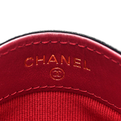 Chanel Lambskin Quilted Chanel 19 Card Holder Black 6 of 7