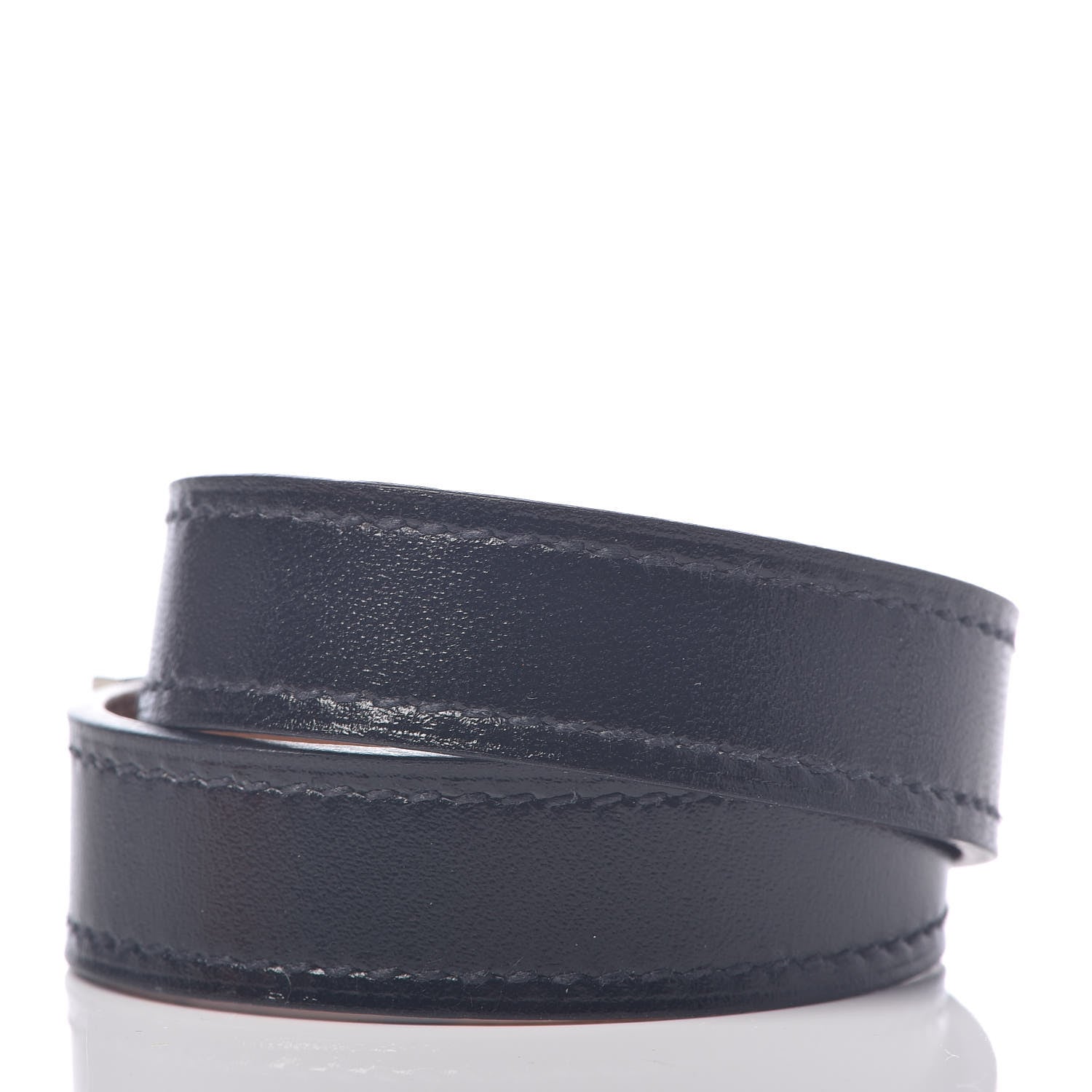 Hermes Box Drag Double Tour Bracelet T1 Black 3 of 6