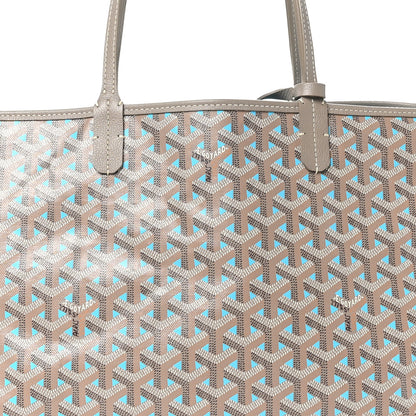 Goyard Goyardine Saint Louis Claire Voie PM Grege Turquoise 9 of 11