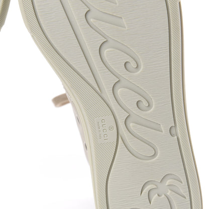 Gucci Calfskin Womens High Top Sneakers 39.5 Mystic White 6 of 6