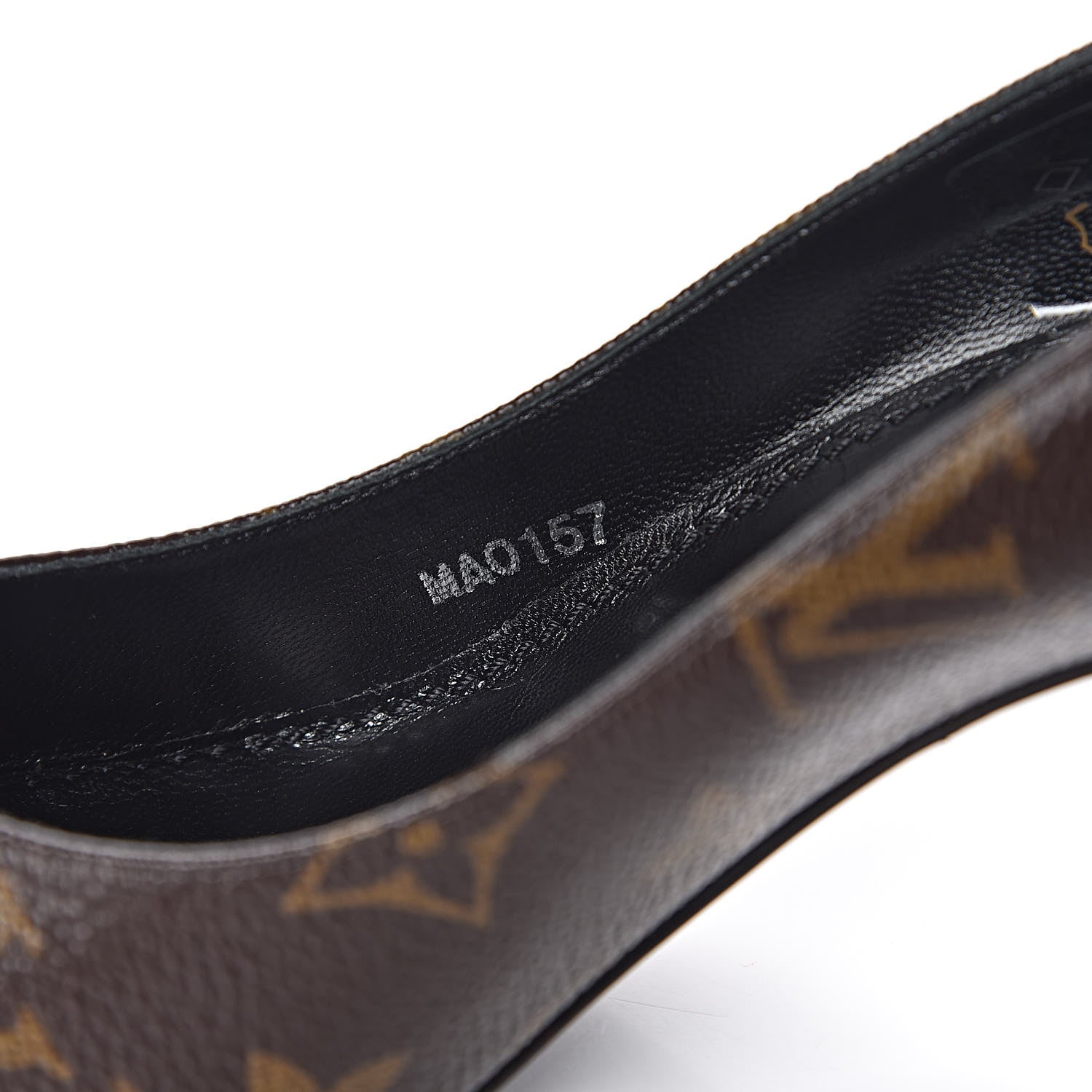 Louis Vuitton Monogram Cherie Pumps 35 Black 8 of 11