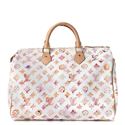 Louis Vuitton Watercolor Aquarelle Speedy 35 White 1 of 9
