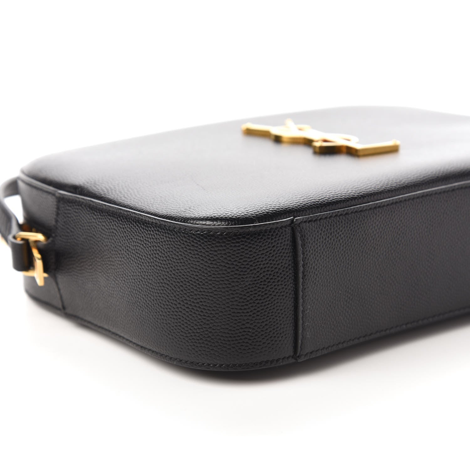 Saint Laurent Grain De Poudre Medium Classic Monogram Camera Bag Black 6 of 9