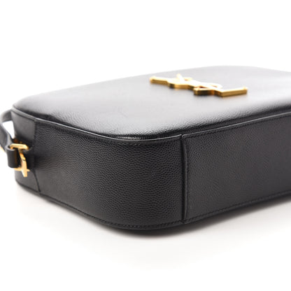 Saint Laurent Grain De Poudre Medium Classic Monogram Camera Bag Black 6 of 9