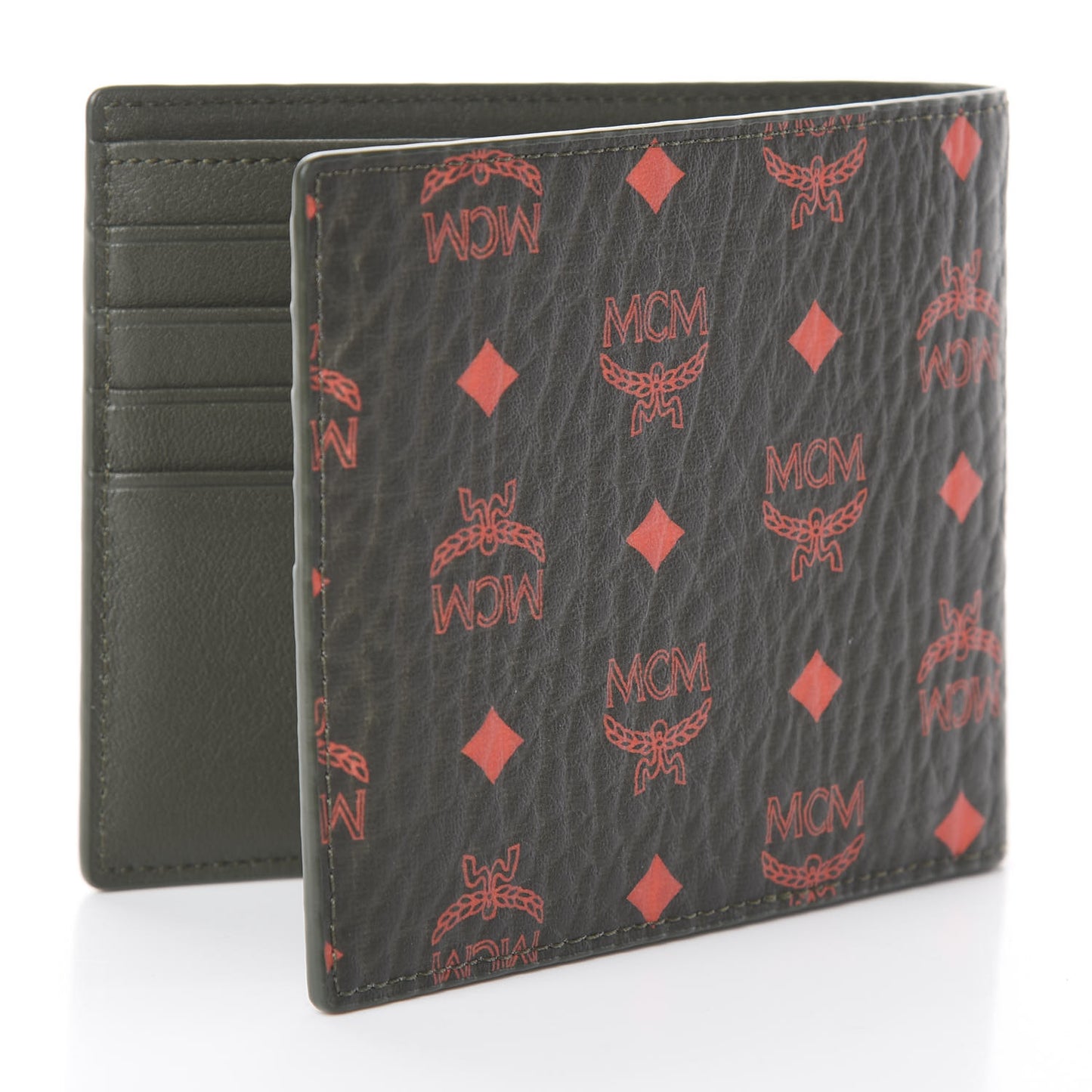 Visetos Bi-Fold Wallet Dark Green