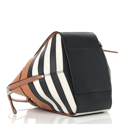 Loewe Calfskin Marine Stripe Small Hammock Shoulder Bag Tan 4 of 10